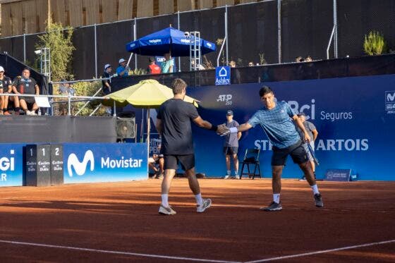 Orlando Luz é o terceiro brasileiro nas semis de duplas em Santiago