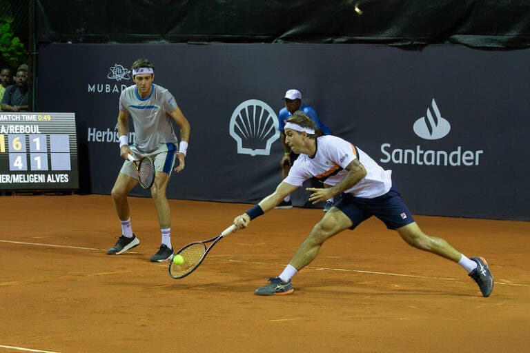Fonseca/Zormann e Demoliner/Meligeni perdem na estreia de duplas do Rio Open
