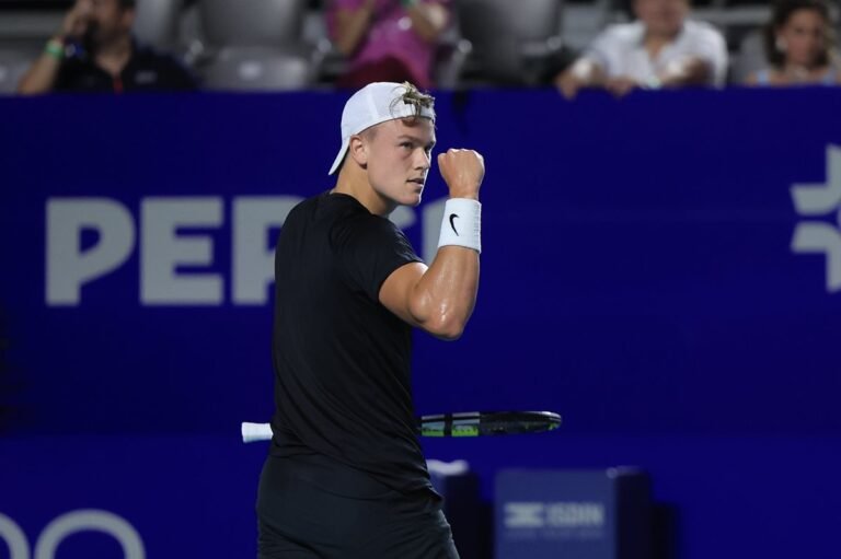 Rune vence em Acapulco no “retorno” de Mouratoglou; Ruud e Tiafoe também seguem