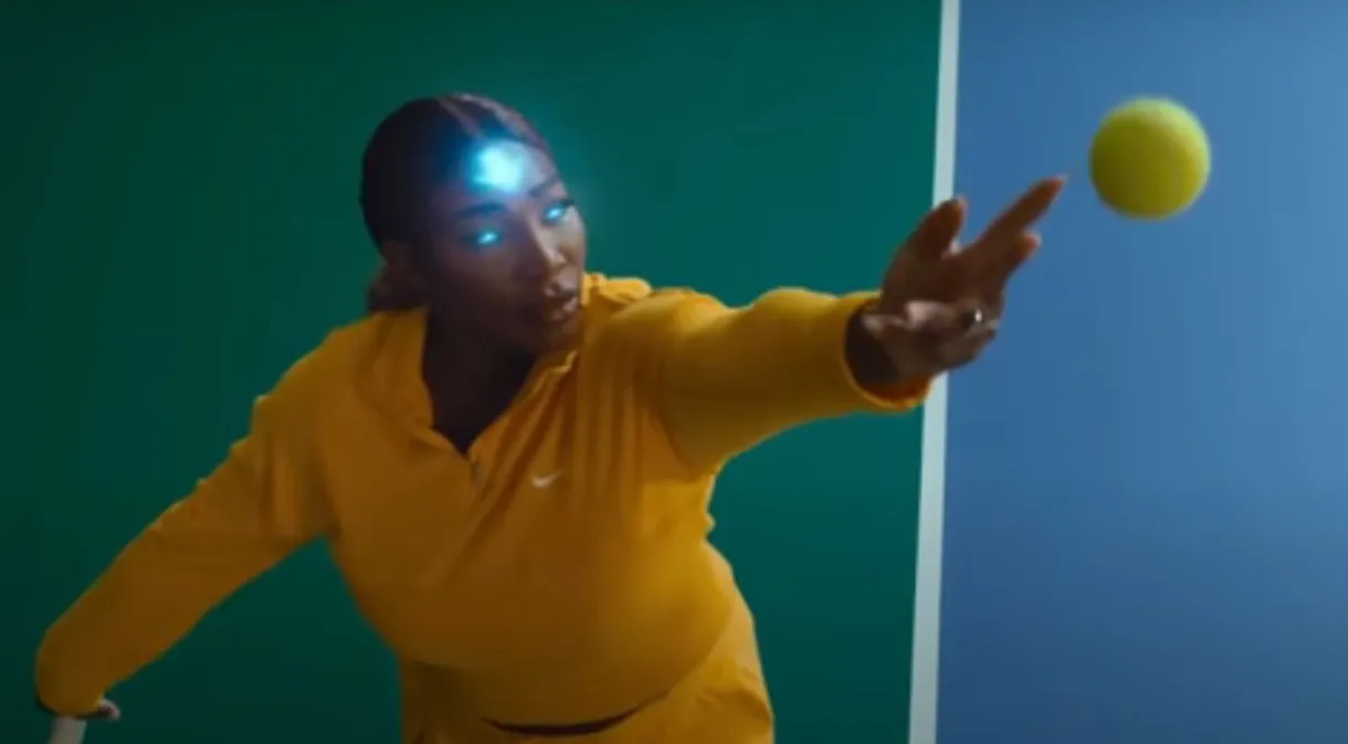 Serena domina mundo do ‘Avatar’ em anúncio da Netflix que estreou no All Star Game da NBA
