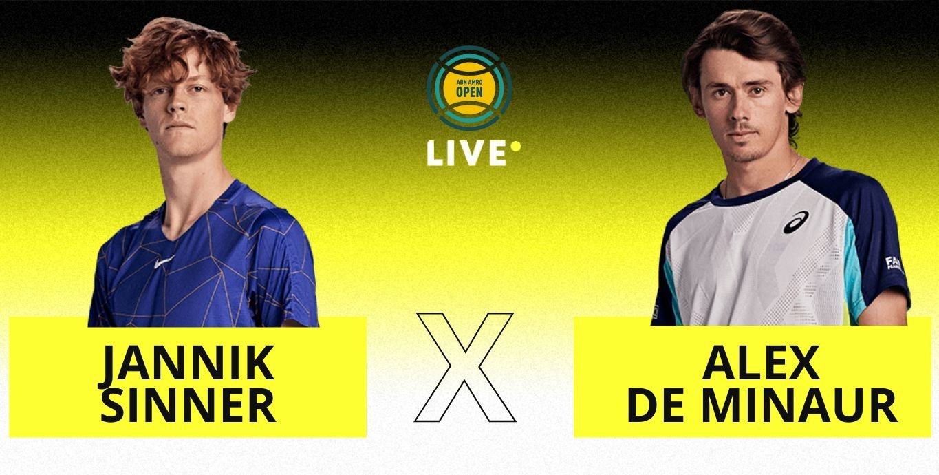 sinner de minaur ao vivo