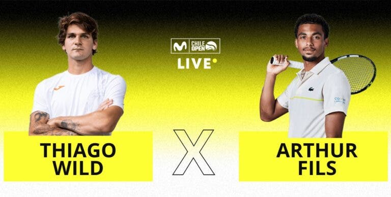 [AO VIVO] Acompanhe Thiago Wild x Fils no ATP de Santiago em tempo real