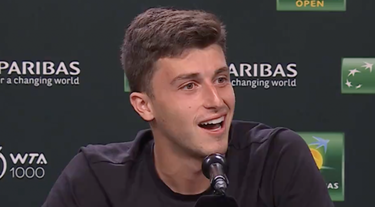 [VÍDEO] Nardi ficou tão nas nuvens após bater Djokovic que nem sabia quem se seguia