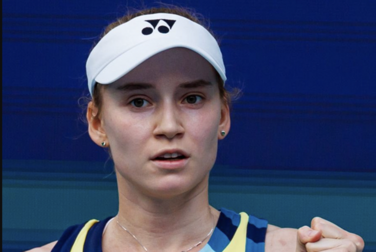 Rybakina perdeu final do Miami Open mas fixou recorde que mostra a sua força