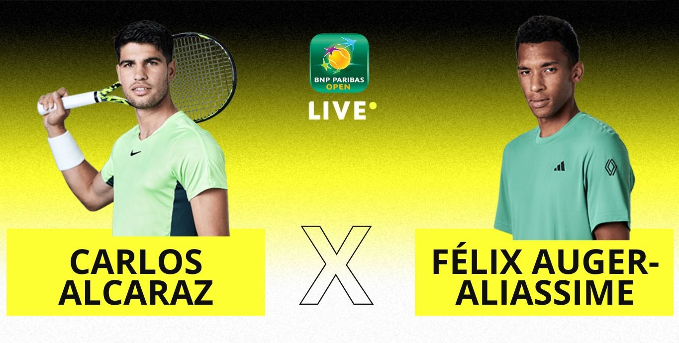 alcaraz aliassime ao vivo