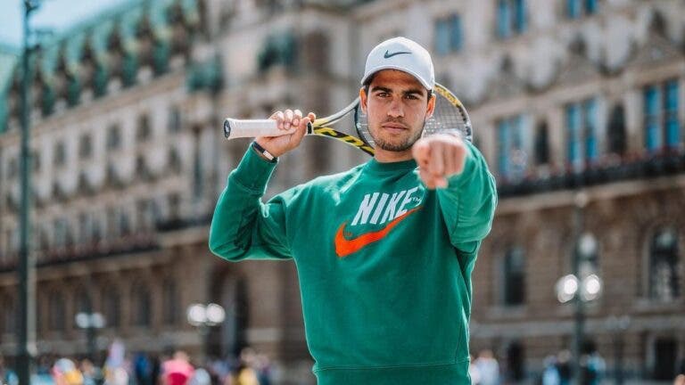 Alcaraz procura o maior contrato de sempre da Nike no ténis