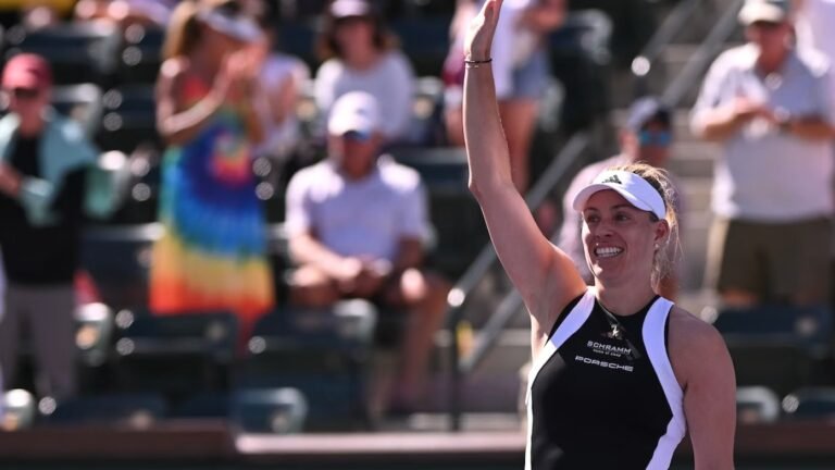 Kerber faz ajustes após ser mãe: “Agora só posso treinar uma vez por dia”