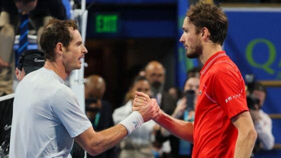 Murray e Medvedev com opiniões distintas sobre o acordo entre ATP e fundo saudita