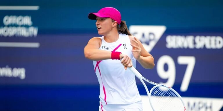 Top 3 eliminado: quartas de final do WTA 1000 de Miami têm fato raro