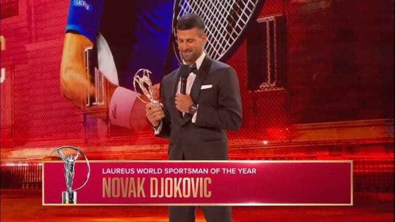 Djokovic eleito (uma vez mais) o melhor desportista do Mundo nos Laureus