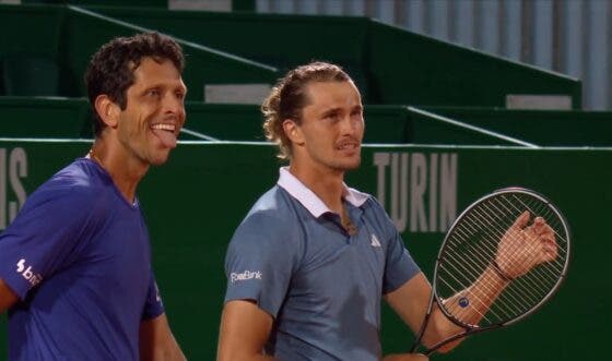 Marcelo Melo e Zverev vencem de virada e estão na final em Monte Carlo