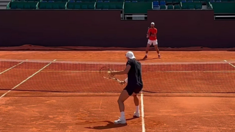 [VÍDEO] Que venha a terra batida: Djokovic já treina em Monte Carlo com Rune