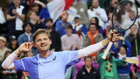 Goffin arrasa público francês: «Cuspiram-me com uma pastilha, está a ir longe demais»