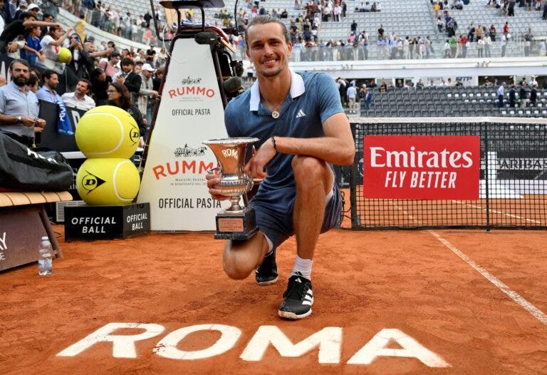 Zverev ambicioso para Roland Garros: «Se jogo bem posso ganhar a todos»