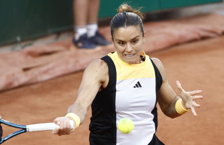 Mais uma desilusão: Sakkari não atina em Grand Slams e despede-se na estreia de Roland Garros