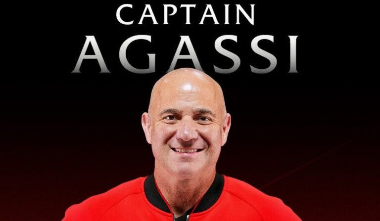 Andre Agassi é o novo capitão do Time Mundo na Laver Cup