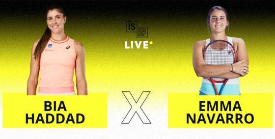 [AO VIVO] Acompanhe Bia Haddad x Navarro em Strasbourg em tempo real