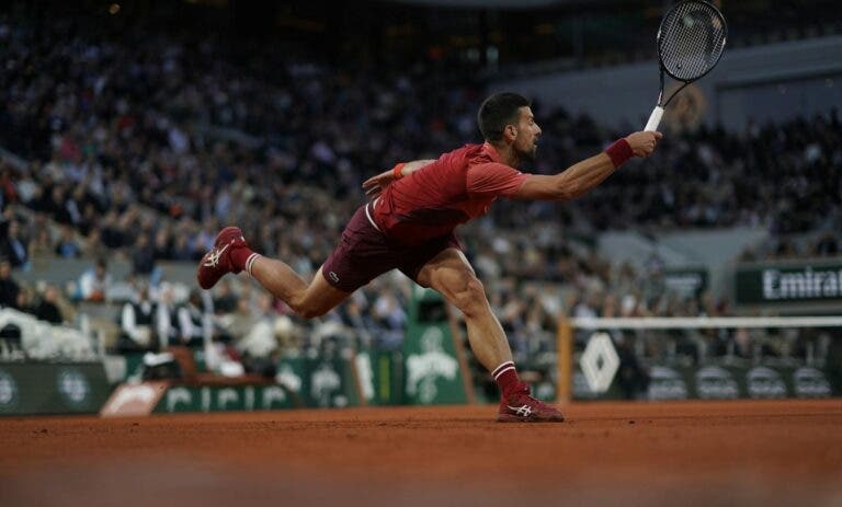 Djokovic e Musetti esmagam recorde de encontro a acabar mais tarde em Roland Garros