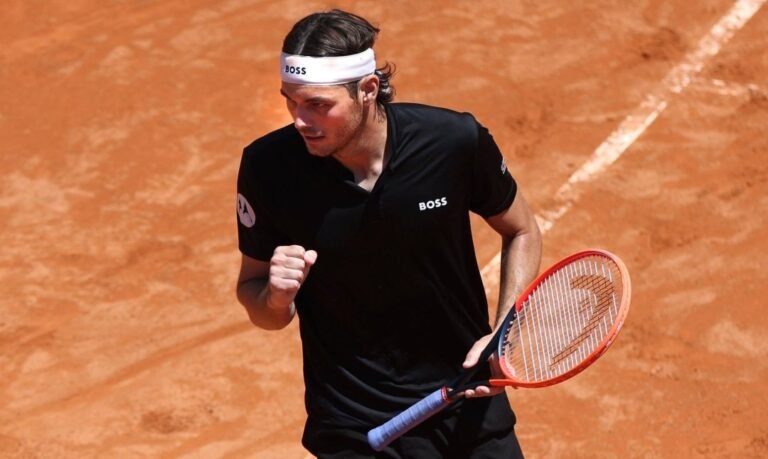 Fritz supera duelo incrível com Dimitrov em Roma; Tabilo prossegue conto de fadas