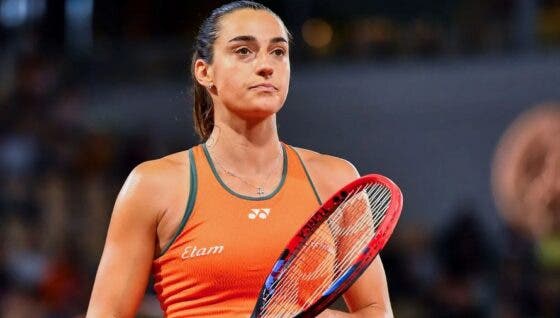 Garcia denuncia mensagens de ódio após derrota no US Open
