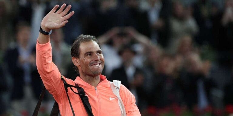 Nadal dá novidades sobre Roland Garros e garante: «Saio de Madrid mais contente»
