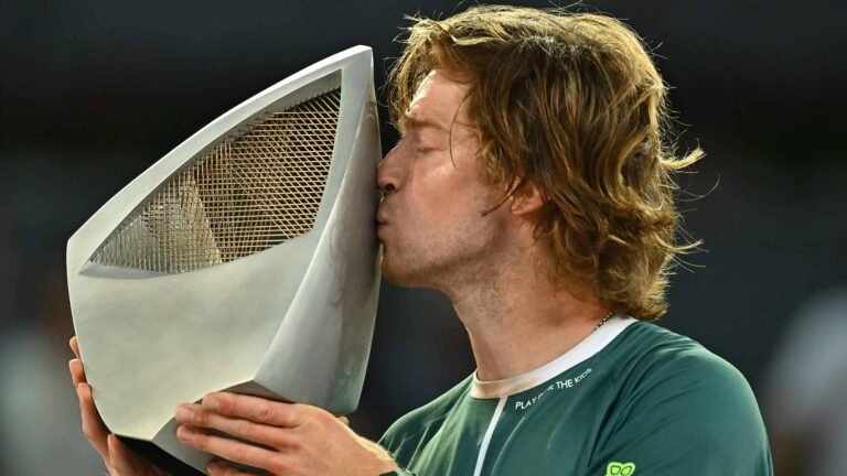 Rublev é apenas o quinto tenista ativo a ter múltiplos Masters 1000 no saibro