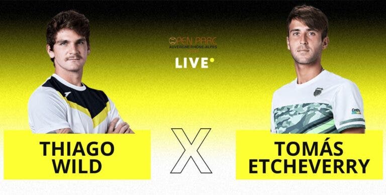 [AO VIVO] Acompanhe Thiago Wild x Etcheverry em Lyon em tempo real