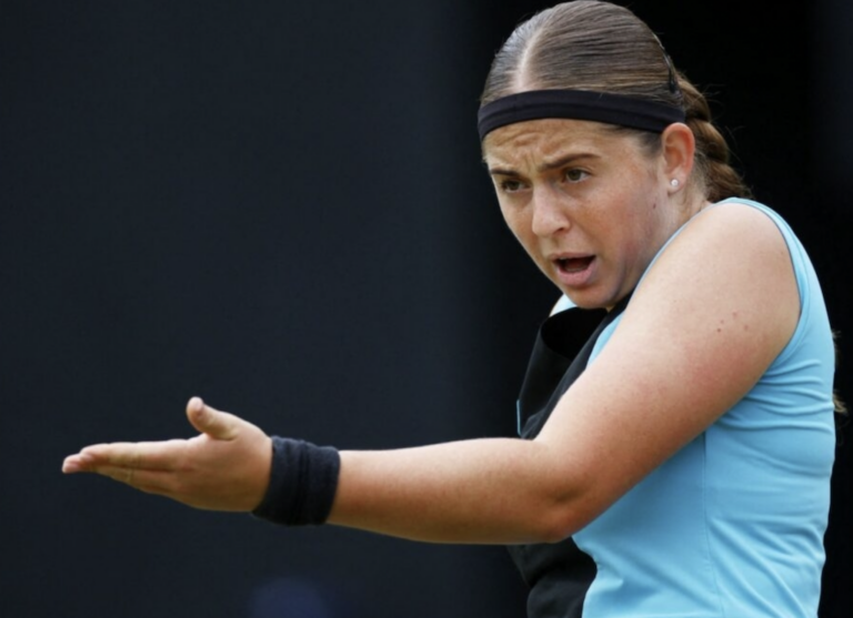 Ostapenko perde encontro com 34 duplas faltas após ter quatro match points