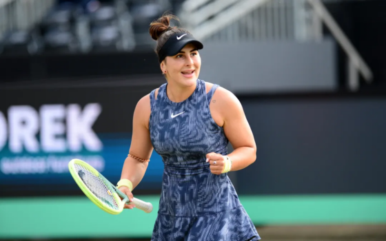 Andreescu fala na importância do discurso de Federer no seu regresso ao mais alto nível