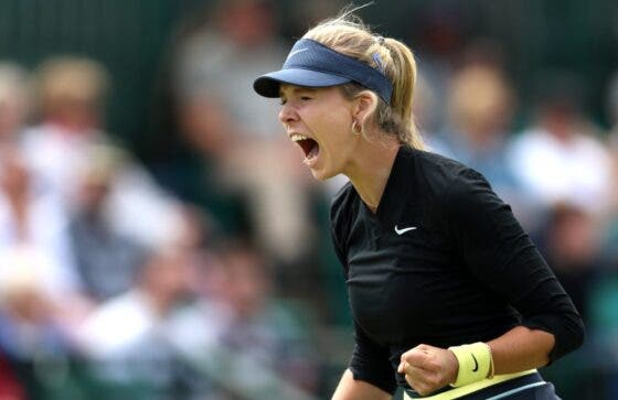 Boulter vence batalha com Raducanu e disputa final em Nottingham contra Pliskova