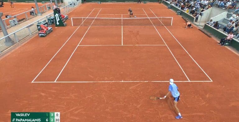 [VÍDEO] Um dos melhores shots de Roland Garros 2024… foi feito nos juniores