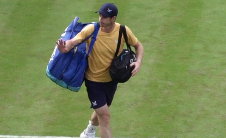 Alternate do qualifying de Wimbledon manda mensagem Murray… a pedir para desistir