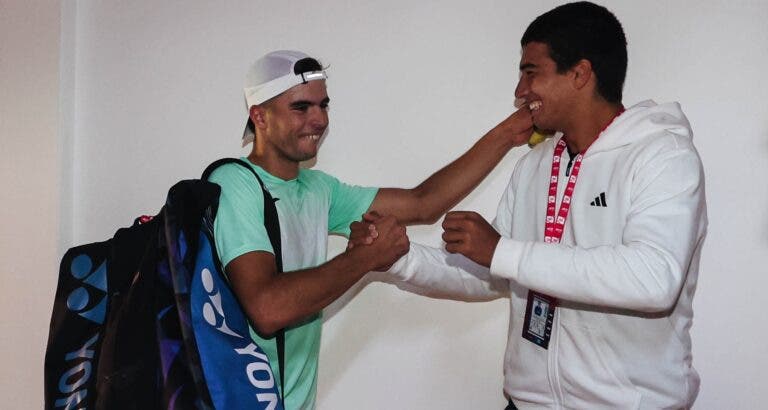 Surreal: Henrique Rocha e Jaime Faria vão defrontar-se na 1.ª ronda do qualifying de Wimbledon
