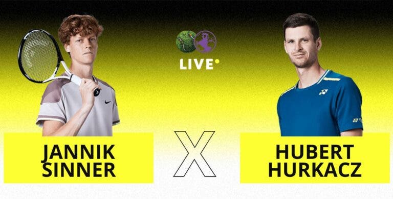 [AO VIVO] Acompanhe Sinner x Hurkacz na final em Halle em tempo real