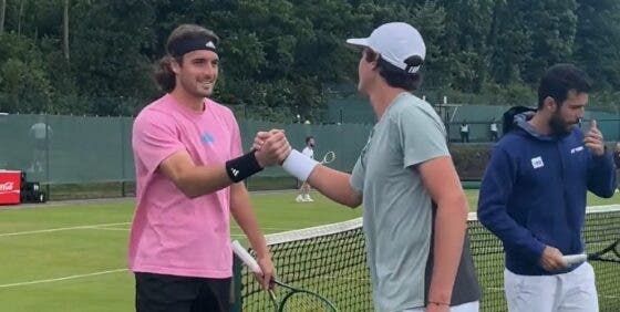 [VÍDEO] João Fonseca treina com Tsitsipas na preparação para o ATP 500 de Halle