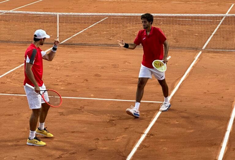 Nuno Borges e Francisco Cabral batem irmãos Tsitsipas em batalha dramática nos Jogos Olímpicos