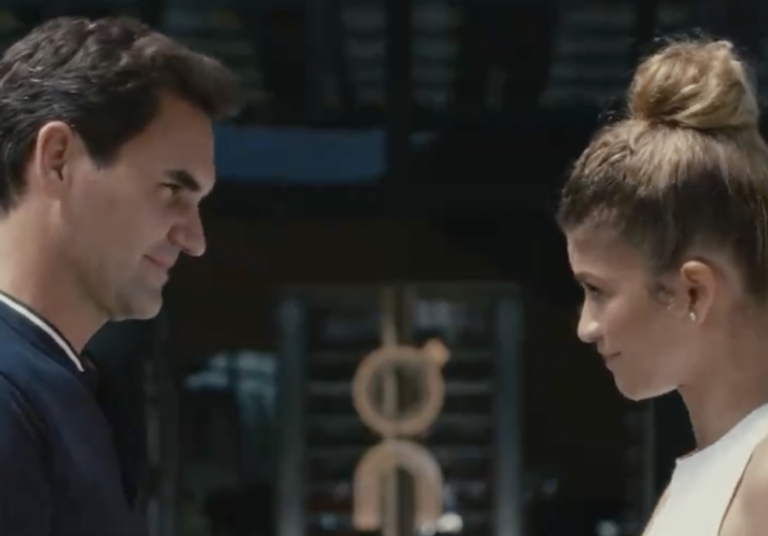 [VÍDEO] Federer e Zendaya juntam-se para anúncio publicitário especial