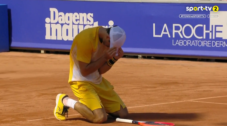 [VÍDEO] Para recordar: o momento em que Borges bate Nadal e conquista o primeiro título ATP da carreira