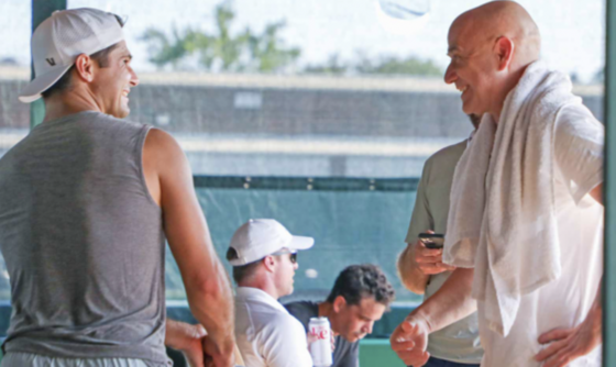 Giron conquistou o primeiro título ATP à boleia dos conselhos… de Agassi