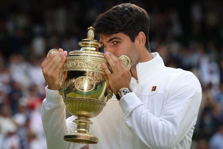 Alcaraz: «Venci Wimbledon pela segunda vez e quero continuar a fazê-lo»