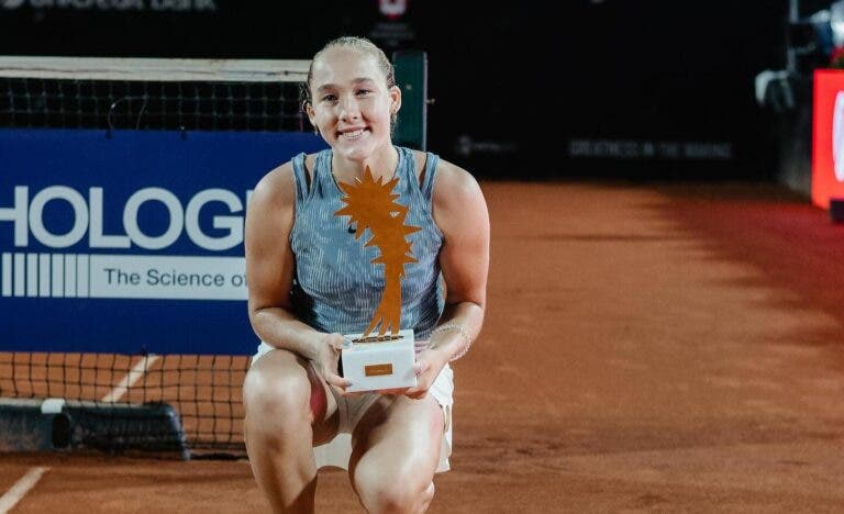 Andreeva conquista primeiro título WTA da carreira aos 17 anos