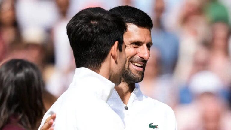 Ferrero ficou surpreendido com Djokovic: «Custou-lhe acompanhar o ritmo do Carlos»