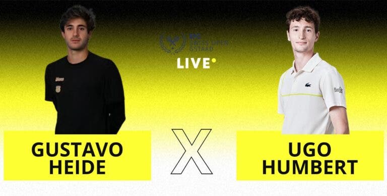 [AO VIVO] Acompanhe Gustavo Heide x Humbert em Gstaad em tempo real