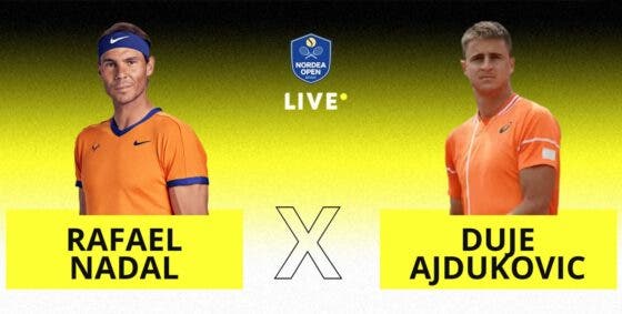 [AO VIVO] Acompanhe Nadal x Ajdukovic em Bastad em tempo real