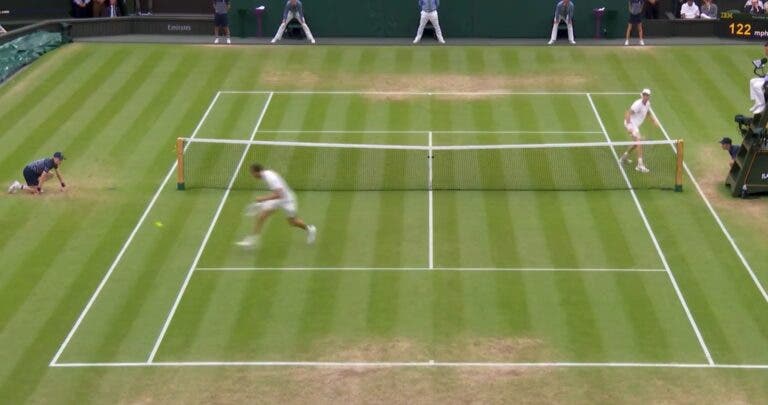 [VÍDEO] Medvedev e Sinner dão espetáculo em Wimbledon