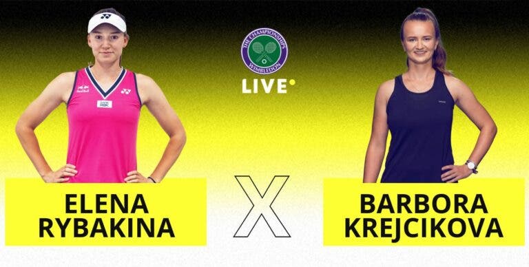 [AO VIVO] Acompanhe Rybakina x Krejcikova em Wimbledon em tempo real