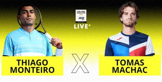 [AO VIVO] Acompanhe Thiago Monteiro x Machac em Umag em tempo real