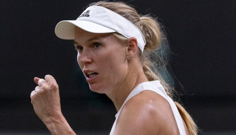 Wozniacki trocou de court, salvou match points e alcançou grande vitória em Wimbledon