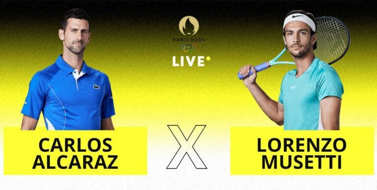 [AO VIVO] Acompanhe Djokovic x Musetti em Paris 2024 em tempo real