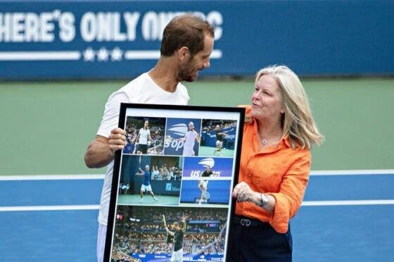Gasquet no último adeus ao US Open: «Sou um verdadeiro sortudo»